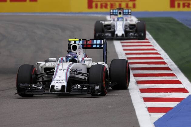 Motorsports: FIA Formula One World Championship WM Weltmeisterschaft 2016, Grand Prix of Russia, 77 Valtteri Bottas (FIN, Williams Martini Racing), xHOCHxZWEIx