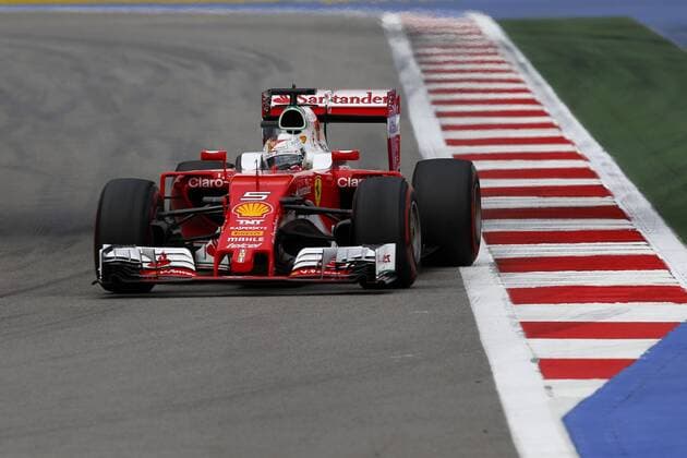 Motorsports: FIA Formula One World Championship WM Weltmeisterschaft 2016, Grand Prix of Russia, 5 Sebastian Vettel (GER, Scuderia Ferrari), xHOCHxZWEIx