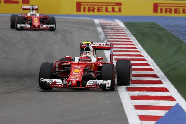 Motorsports: FIA Formula One World Championship WM Weltmeisterschaft 2016, Grand Prix of Russia, 7 Kimi Raikkonen (FIN, Scuderia Ferrari), xHOCHxZWEIx