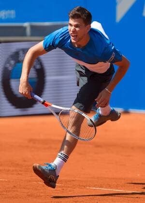 Dominic Thiem (AUT) Tennis - BMW Open2016 - ATP Tennis Herren - MTTC Iphitos - Munich - - Germany - 30 April 2016.