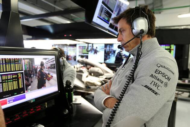 Motorsports: FIA Formula One World Championship WM Weltmeisterschaft 2016, Grand Prix of Russia, Toto Wolff (AUT, Mercedes AMG Petronas Formula One Team), xHOCHxZWEIx