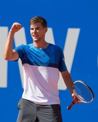 Dominic Thiem (AUT) macht die Faust und jubelt,Jubel,Emotion Tennis - BMW Open2016 - ATP Tennis Herren - MTTC Iphitos - Munich - - Germany - 30 April 2016.