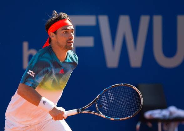 Fabio Fognini (ITA) Tennis - BMW Open2016 - ATP Tennis Herren - MTTC Iphitos - Munich - - Germany - 30 April 2016.