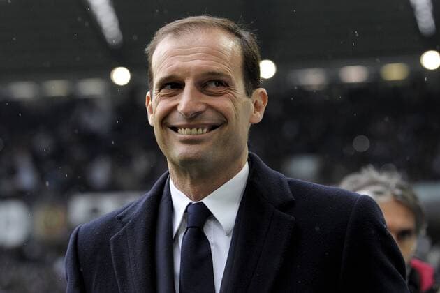 Fußball, Juventus Turin - FC Carpi 1909 Massimiliano Allegri Juventus Football Serie A 2015 2016 ITA Juventus Turin - FC Carpi filippoxalfero