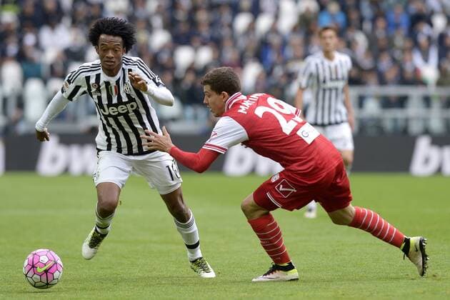 Juan Cuadrado Juventus, Raphael Martinho Carpi Football Serie A 2015 2016 ITA Juventus Turin - FC Carpi filippoxalfero