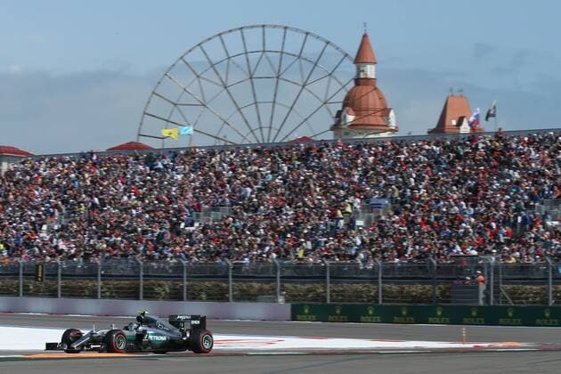 Motorsports: FIA Formula One World Championship WM Weltmeisterschaft 2016, Grand Prix of Russia, 6 Nico Rosberg (GER, Mercedes AMG Petronas Formula One Team), xHOCHxZWEIx