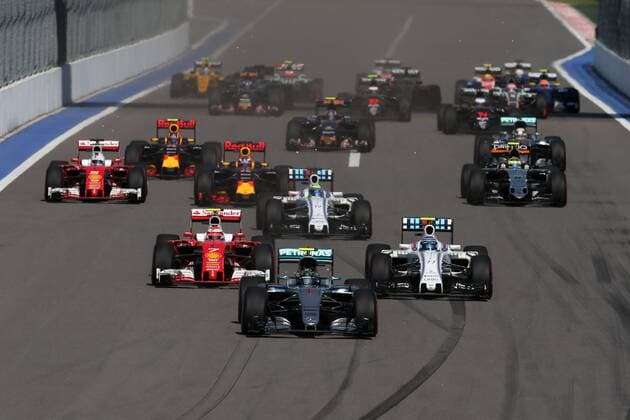 Motorsports: FIA Formula One World Championship WM Weltmeisterschaft 2016, Grand Prix of Russia, 6 Nico Rosberg (GER, Mercedes AMG Petronas Formula One Team), xHOCHxZWEIx
