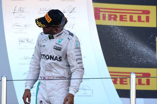Russian Grand Prix, Sochi 28 April - 1 May 2016 01.05.2016 - Race, 2nd position Lewis Hamilton (GBR) Mercedes AMG F1 W07 Hybrid 