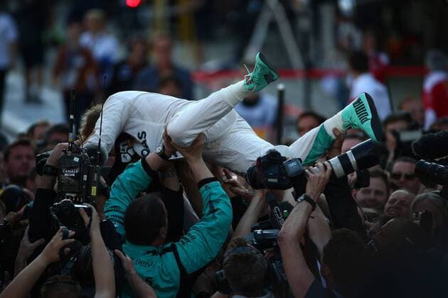 Russian Grand Prix, Sochi 28 April - 1 May 2016 01.05.2016 - Race, Nico Rosberg (GER) Mercedes AMG F1 W07 Hybrid race winner 