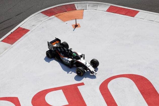 Russian Grand Prix, Sochi 28 April - 1 May 2016 01.05.2016 - Race, Crash, Nico Hulkenberg (GER) Sahara Force India F1 VJM09 