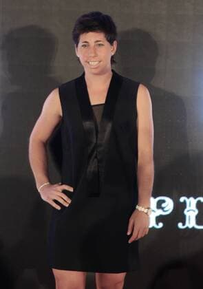 Spanish tennisplayer Carla Suarez arrives to the Mutua Madrid Open inaugural party in Madrid, Spain, on 1 May 2016. MUTUA MADRID OPEN INAUGURAL PARTY !ACHTUNG: NUR REDAKTIONELLE NUTZUNG!  20160501-635977411901005479