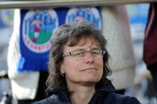01.05.2016 Frankfurt am Main, Allianz Frauen-Bundesliga Saison 2015 2016 Champions League Halbfinale Rückspiele 1. FFC Frankfurt gegen VfL Wolfsburg (GER) Ulrike Ballweg, Co-Trainer der deutschen Frauen-Nationalelf