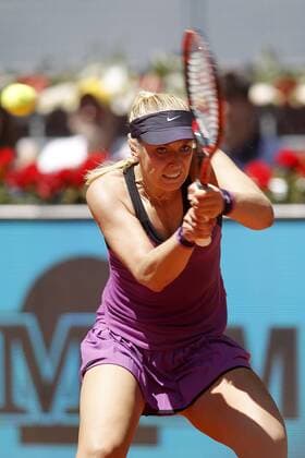 Sabine Lisicki, Germany, during Madrid Open Tennis 2016 match.May, 3, 2016.  (2016050395)