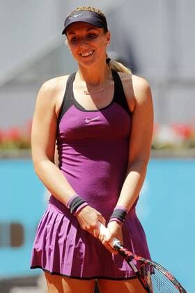 Sabine Lisicki, Germany, during Madrid Open Tennis 2016 match.May, 3, 2016.  (20160503105)