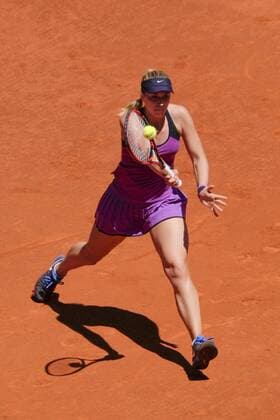 May 3, 2016 - Madrid, Madrid, Spain - Sabine Lisicki of Germany in action Carla Suarez of Spain their match during day fourth of the Mutua Madrid Open tennis tournament at the Caja Magica on May 03 2016 in Madrid,Spain. Sabine Lisicki - Mutua Madrid Open 2016  - ZUMAn230