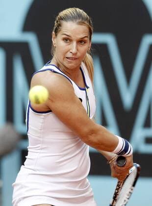 Dominika Cibulkova, Slovenia, during Madrid Open Tennis 2016 match.May, 3, 2016.  (20160503257)