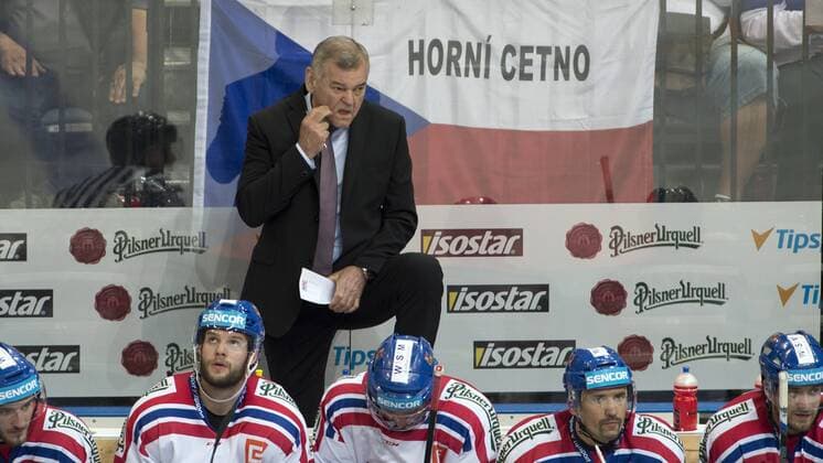 Czech head coach Vladimir Vujtek during the friendly match Czech Republic vs Canada in Prague, Czech Republic, on Tuesday, May 3, 2016. (CTKxPhoto MichalxKamaryt) CTKPhotoP201605031034901  kmt 17