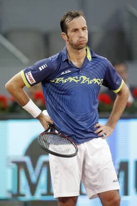 Radek Stepanek, Czech Republic, during Madrid Open Tennis 2016 match.May, 3, 2016.  (20160503322)