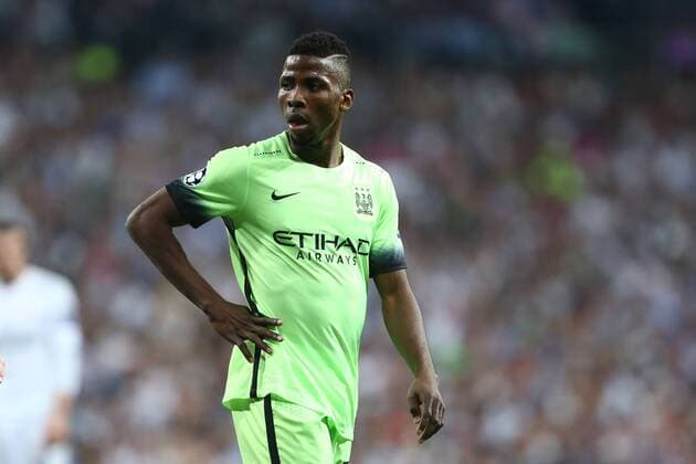 Kelechi Iheanacho of Manchester City dejected during the UEFA Champions League Semi Final 2nd leg match at the Santiago Bernabeu stadium. Photo credit should read: Philip Oldham Sportimage EDITORIAL USE ONLY. No use with unauthorised audio, video, data, fixture lists, club league logos or live services. Online in-match use limited to 120 images, no video emulation. No use in betting, games or single club league player publications.