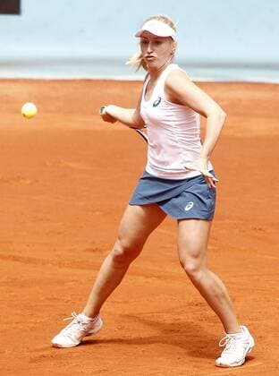 Daria Gavrilova, Australia, during Madrid Open Tennis 2016 match.May, 5, 2016.  (2016050586)