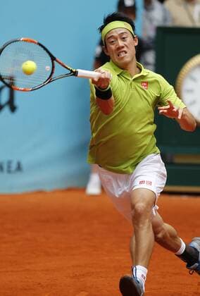 Mutua Madrid Open 2016. Tennis Kei Nishikori (JPN).  xJ.xLuisxCuestax xx