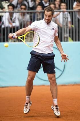 French Richard Gasquet during Mutua Madrid Open Tennis 2016 in Madrid, May 05, 2016.  (20160505021)