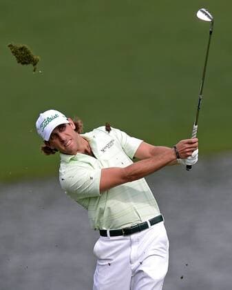 May 5, 2016 - Charlotte, NC, USA - Andrew Loupe watches his shot from the 15th fairway during the first round of the Wells Fargo Championship at Quail Hollow Club in Charlotte, N.C., on Thursday, May 5, 2016. Wells Fargo Championship - ZUMAm67_