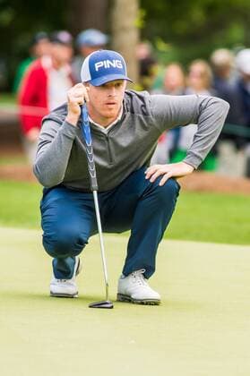 Golfer Martin Pillar during the PGA Golf Herren Wells Fargo Championship on Thursday, May 5, 2016 at Quail Hallow Country Club in Charlotte, NC. David Grooms CSM PGA 2016: Wells Fargo Championship MAR 5 - ZUMAc04_