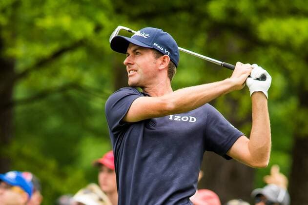 Golfer Webb Simpson during the Wells Fargo Championship on Friday, May 6, 2016 at Quail Hallow Country Club in Charlotte, NC. David Grooms CSM PGA Golf Herren 2016: Wells Fargo Championship MAR 6 - ZUMAc04_