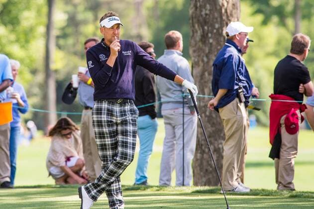 Golfer Ian Poulter waits to tee off on the 15h tee during the Wells Fargo Championship on Friday, May 6, 2016 at Quail Hallow Country Club in Charlotte, NC. David Grooms CSM PGA Golf Herren 2016: Wells Fargo Championship MAR 6 - ZUMAc04_