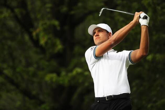 GOLF - Goesser Open 2016 MARIA LANKOWITZ,AUSTRIA,07.MAY.16 - GOLF - Alps Tour, Goesser Open, GC Erzherzog Johann. Image shows Enrico Di Nitto (ITA). GEPAxpictures xDanielxGoetzhaber