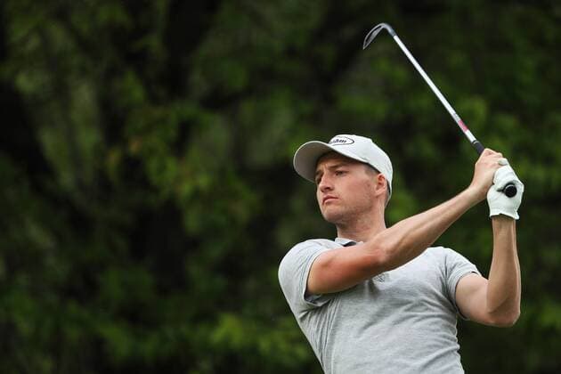 GOLF - Goesser Open 2016 MARIA LANKOWITZ,AUSTRIA,07.MAY.16 - GOLF - Alps Tour, Goesser Open, GC Erzherzog Johann. Image shows Tobias Nemecz (AUT). GEPAxpictures xDanielxGoetzhaber