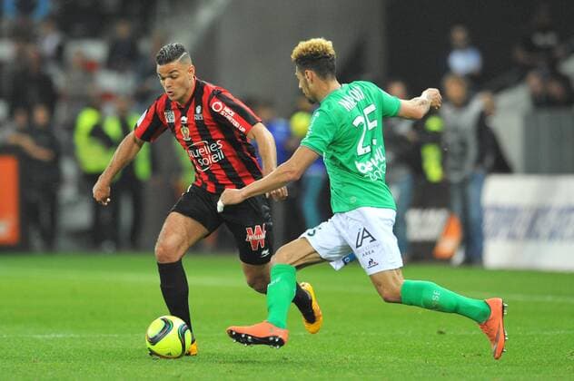 HATEM BEN ARFA (nice) FOOTBALL : OGC Nice vs AS Saint Etienne - Ligue 1 - 07 05 2016 FEP Panoramic 