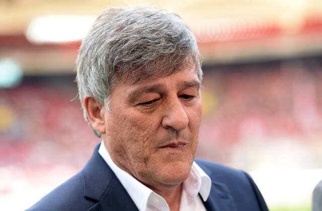 07.05.2016, xjhx, Fussball 1.Bundesliga, VfB Stuttgart - FSV Mainz 05, emspor v.l. Bernd Wahler (Praesident VfB Stuttgart)t Stuttgart