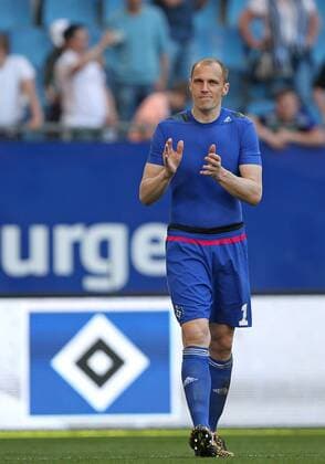 07.05.2016, Fussball 1.Bundesliga 2015 2016, 33.Spieltag, Hamburger SV - VfL Wolfsburg, im Volksparkstadion Hamburg. Torwart Jaroslav Drobny (Hamburg) 