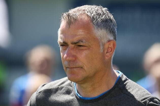 Jürgen Ehrmann (Juergen Ehrmann, Trainer, Hoffenheim), Porträt, Portrait, Fussball, Allianz Frauen-Bundesliga, TSG 1899 Hoffenheim - SV Werder Bremen, xozx