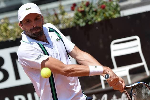 Julien Benneteau (FRA) Roma 9-05-2016 Foro Italico Internazionali BNL d Italia, Tennis ATP Tennis Herren Foto AntoniettaxBaldassarre Insidefoto AntoxBaldassarre