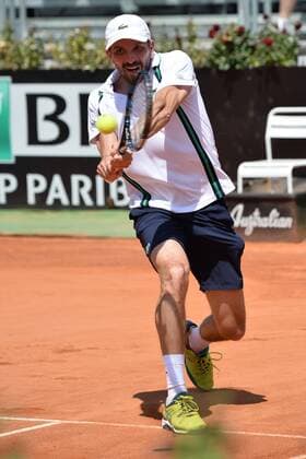 Julien Benneteau (FRA) Roma 9-05-2016 Foro Italico Internazionali BNL d Italia, Tennis ATP Tennis Herren Foto AntoniettaxBaldassarre Insidefoto AntoxBaldassarre