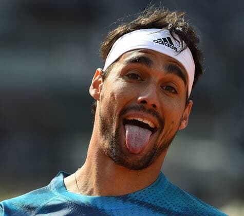 09.05.2016. Rome, Italy. Fabio Fognini in action during his match against Guillermo Garcia at the Lopez at the Internazionali BNL d Italia 2016 on May 09, 2016 in Rome, Italy. xSilviaxLorex  ActionPlus11735139