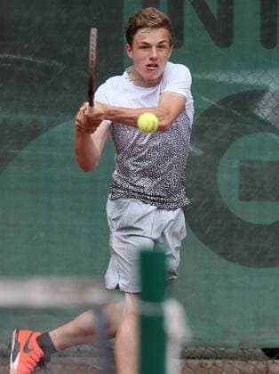 TENNIS - International Spring Bowl MOEDLING,AUSTRIA,10.MAY.16 - TENNIS - International Spring Bowl. Image shows Robert Steinhauser (CZE). GEPAxpictures xMarioxKneisl