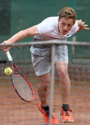 TENNIS - International Spring Bowl MOEDLING,AUSTRIA,10.MAY.16 - TENNIS - International Spring Bowl. Image shows Robert Steinhauser (CZE). GEPAxpictures xMarioxKneisl