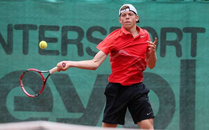TENNIS - International Spring Bowl MOEDLING,AUSTRIA,10.MAY.16 - TENNIS - International Spring Bowl. Image shows Gregor Ramskogler (AUT). GEPAxpictures xMarioxKneisl