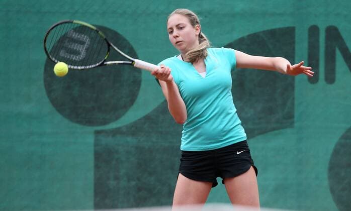 TENNIS - International Spring Bowl MOEDLING,AUSTRIA,10.MAY.16 - TENNIS - International Spring Bowl. Image shows Selina Pichler (AUT). GEPAxpictures xMarioxKneisl
