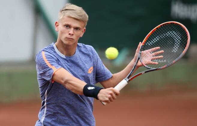 TENNIS - International Spring Bowl MOEDLING,AUSTRIA,10.MAY.16 - TENNIS - International Spring Bowl. Image shows Marvin Moeller (GER). GEPAxpictures xMarioxKneisl