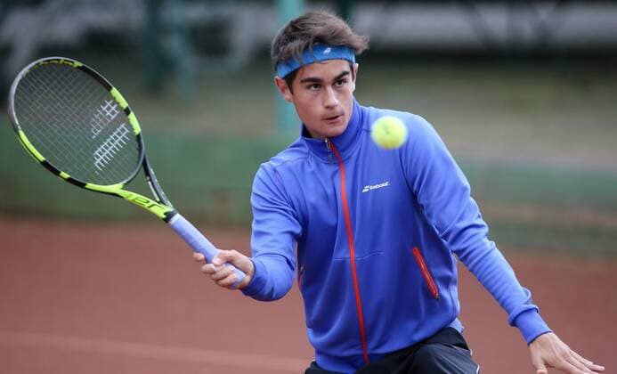 TENNIS - International Spring Bowl MOEDLING,AUSTRIA,10.MAY.16 - TENNIS - International Spring Bowl. Image shows Gabriel Huber (AUT). GEPAxpictures xMarioxKneisl