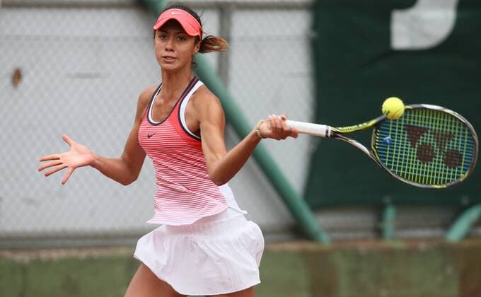 TENNIS - International Spring Bowl MOEDLING,AUSTRIA,10.MAY.16 - TENNIS - International Spring Bowl. Image shows Olga Danilovic (SRB). GEPAxpictures xMarioxKneisl