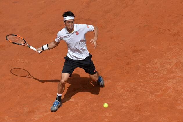 Kei Nishikori (JPN) Roma 10-05-2016 Foro Italico Internazionali BNL d Italia, Tennis ATP Tennis Herren AntoxBaldassarre