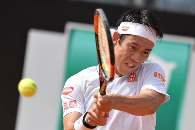Kei Nishikori (JPN) Roma 10-05-2016 Foro Italico Internazionali BNL d Italia, Tennis ATP Tennis Herren AntoxBaldassarre