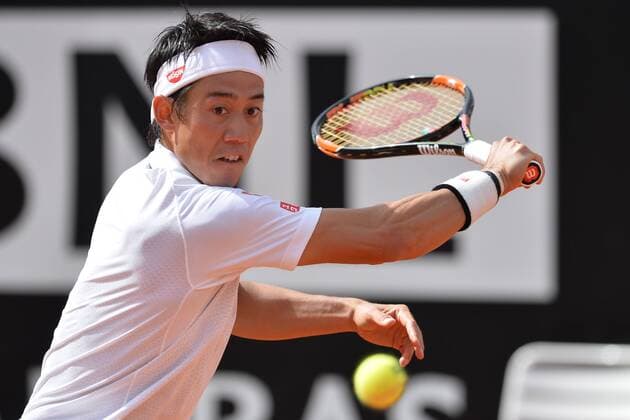 Kei Nishikori (JPN) Roma 10-05-2016 Foro Italico Internazionali BNL d Italia, Tennis ATP Tennis Herren AntoxBaldassarre
