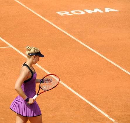 Bilder des Tages - SPORT 10.05.2016. Rome, Italy. BNL d Italia Tennis Tournament, Daria Gavrilova (AUS) versus Sabine Lisicki (GER). Sabine Lisicki (GER) xactivaxfotox  ActionPlus11735521